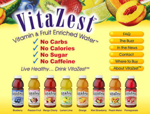 VitaZest website image